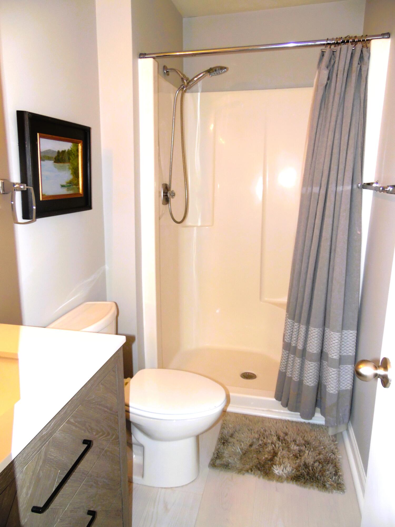 1788 Windlass Road, Unit C4 Moneta, VA 24121 - Photo 46 of 79 a bathroom with a sink a toilet and shower