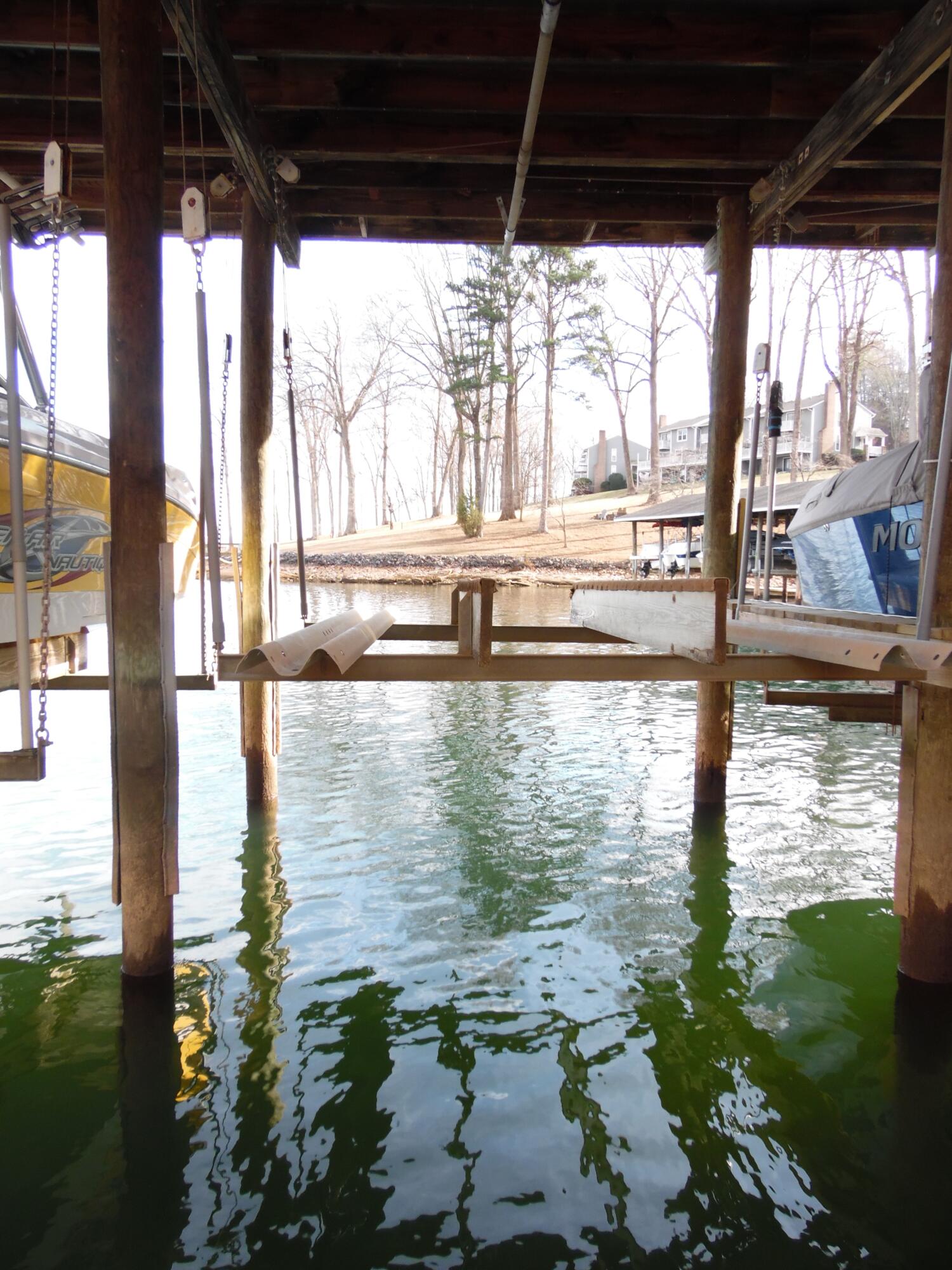 1788 Windlass Road, Unit C4 Moneta, VA 24121 - Photo 69 of 79 Boat slip w/ v-hull cradle