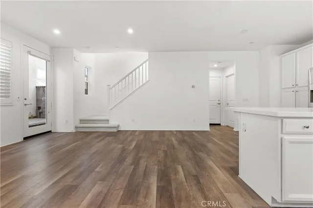 a view of a city with an ocean view