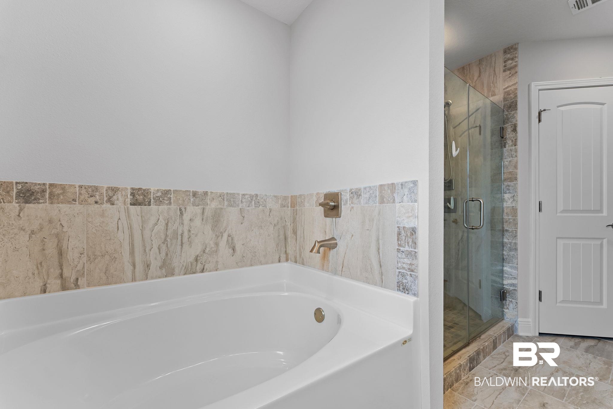 32868 Arbor Ridge Circle Lillian, AL 36549 - Photo 23 of 35 Full bathroom featuring a stall shower and a bath