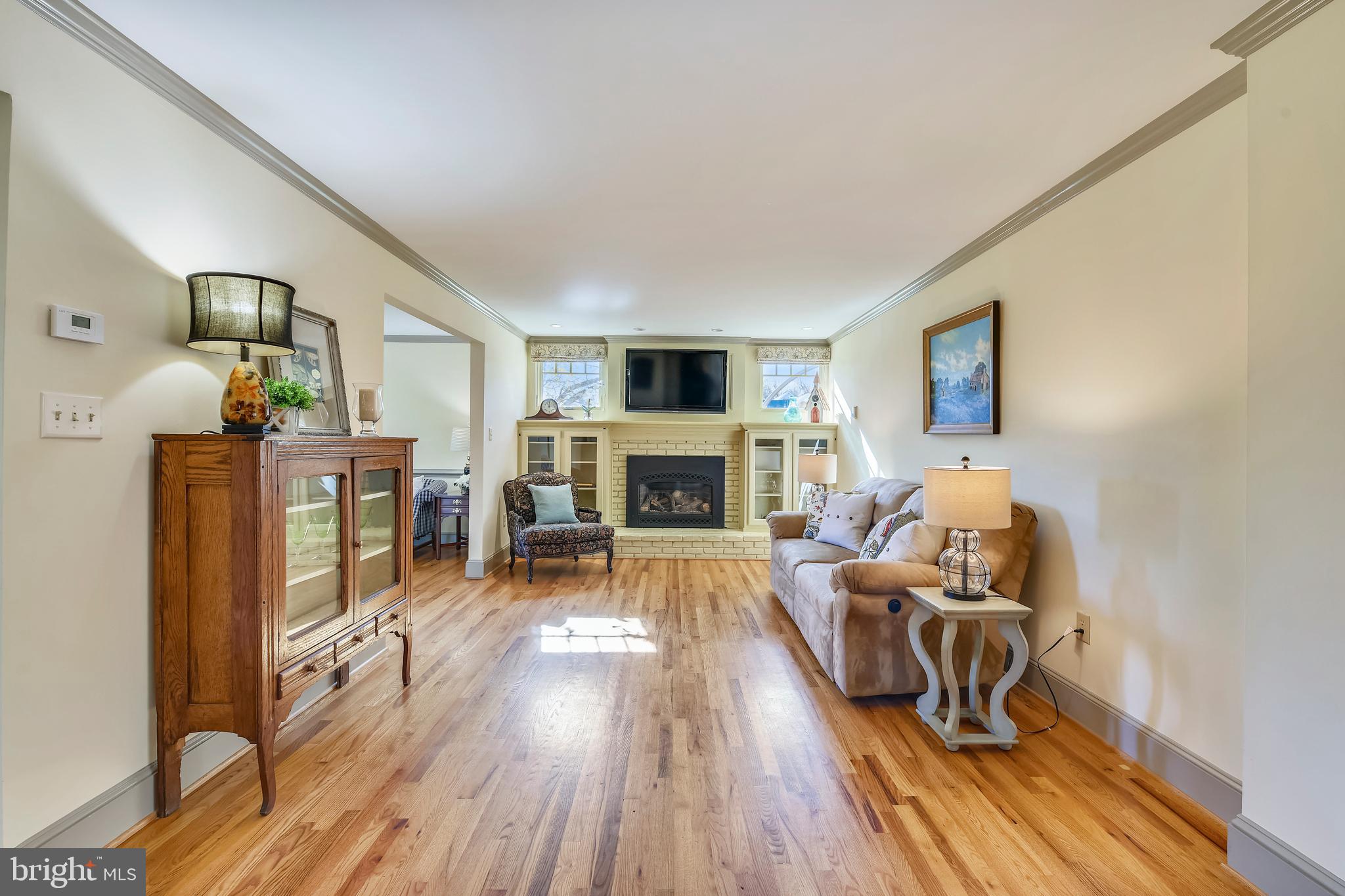 669 Apple Pie Ridge Road Winchester, VA 22603 - Photo 15 of 67 Family Room w/ gas FPL and built-in book cases