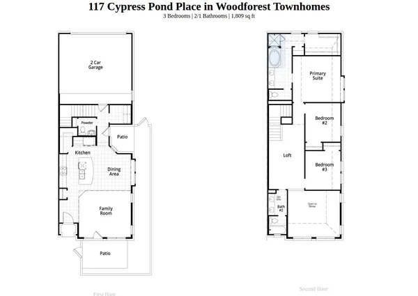 $399,090 | 117 Cypress Pond Place, Montgomery, TX 77316