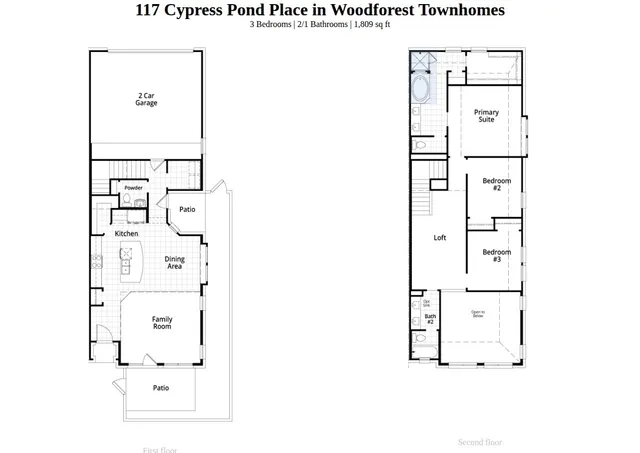$399,090 | 117 Cypress Pond Place, Montgomery, TX 77316