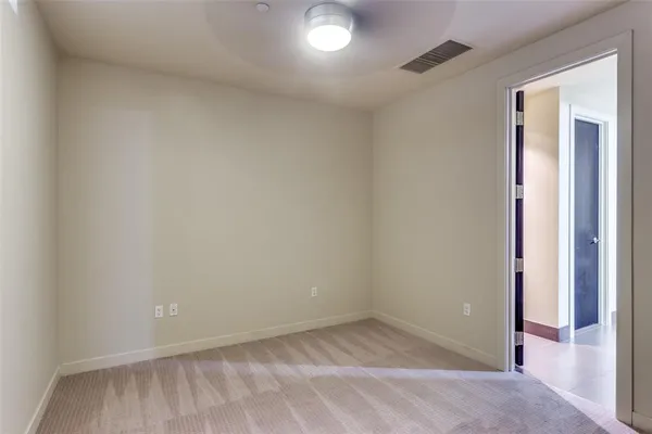 a view of empty room