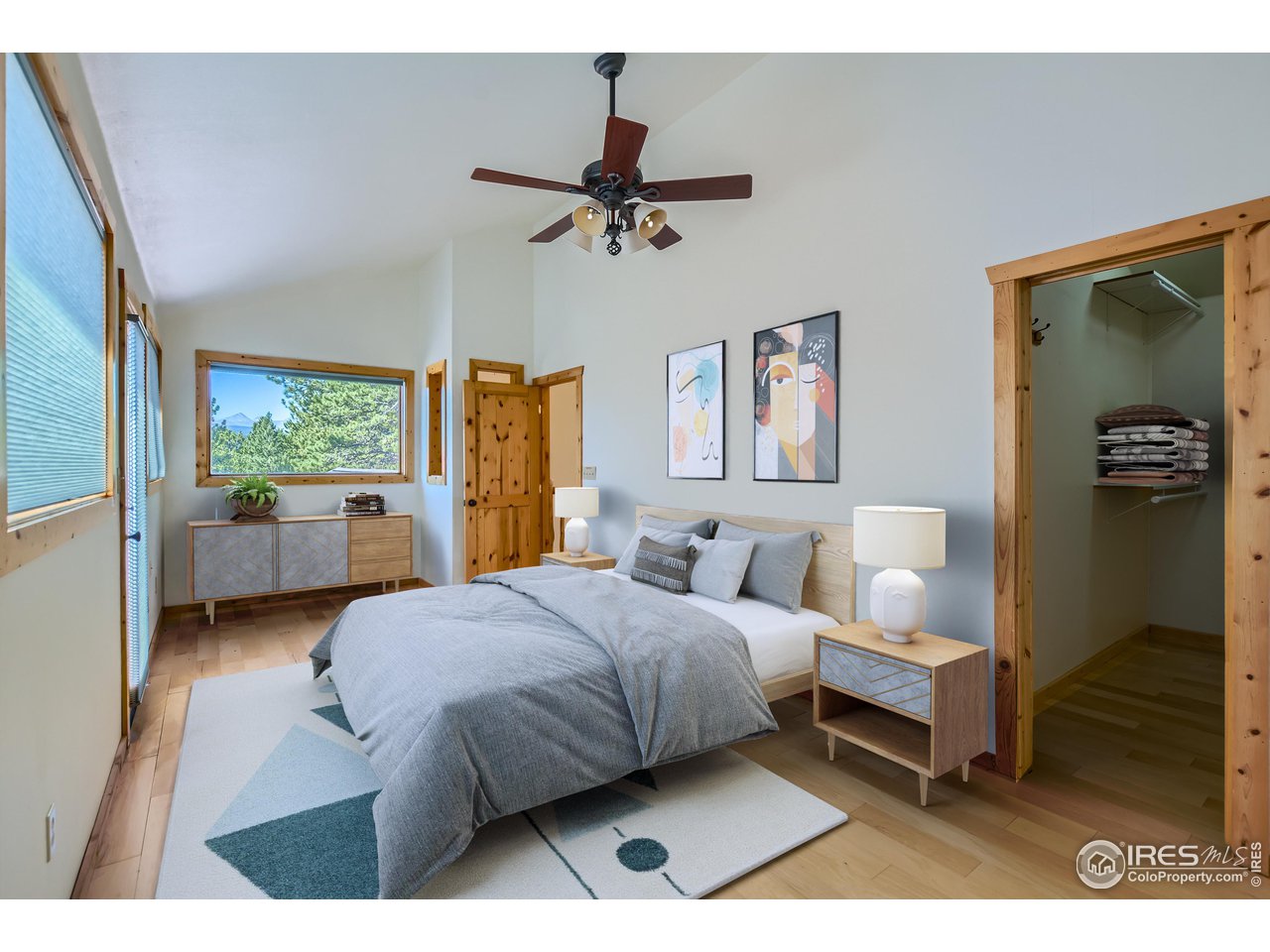 113 Bramer Road Ward, CO 80481 - Photo 13 of 32 primary bedroom - virtually staged