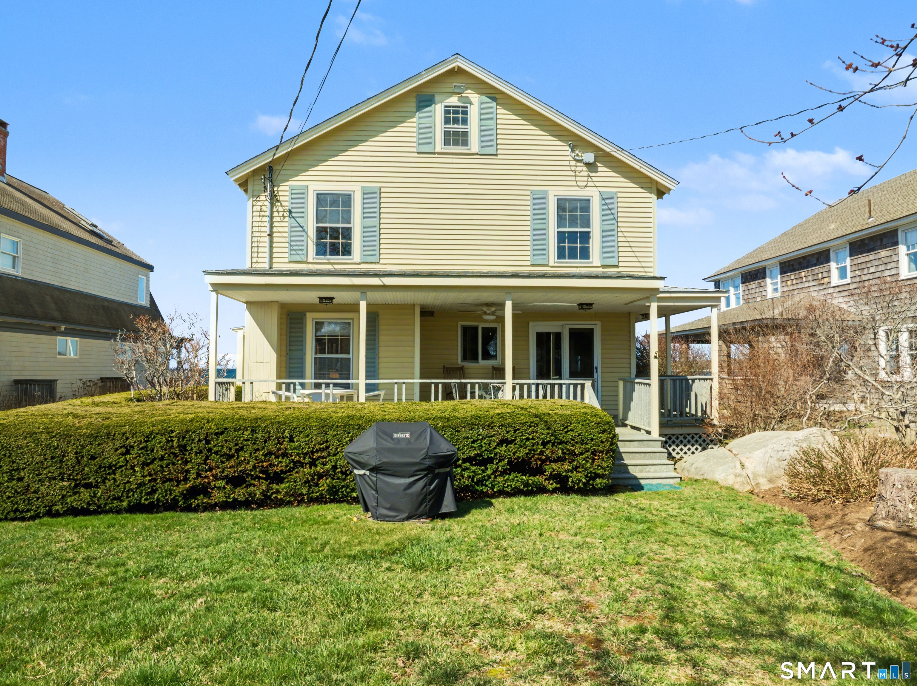 217 West Shore Avenue Groton, CT 06340 - Photo 28 of 34 a front view of a house with a yard