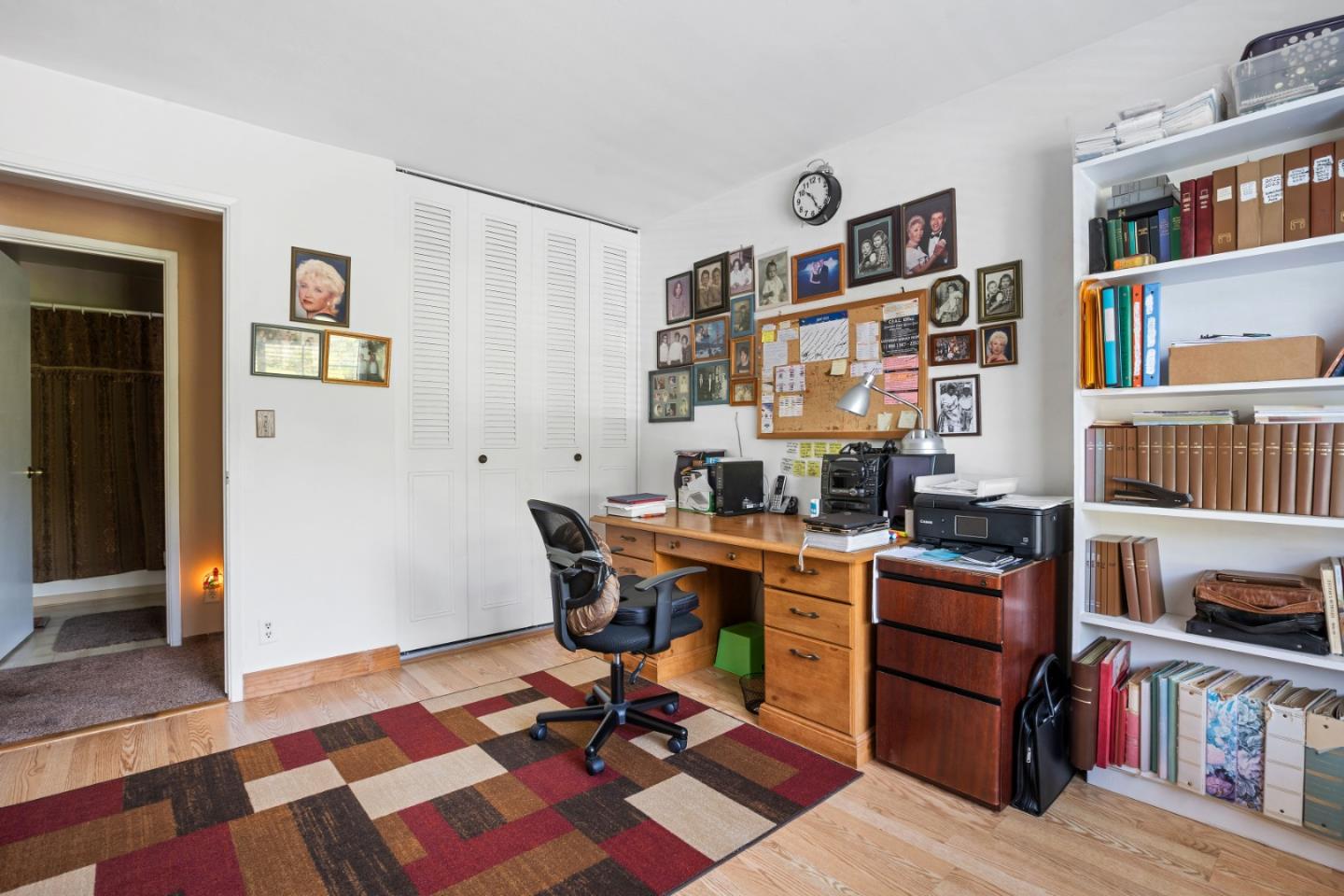 1128 Oddstad Boulevard Pacifica, CA 94044 - Photo 20 of 35 a view of a workspace with furniture and toys