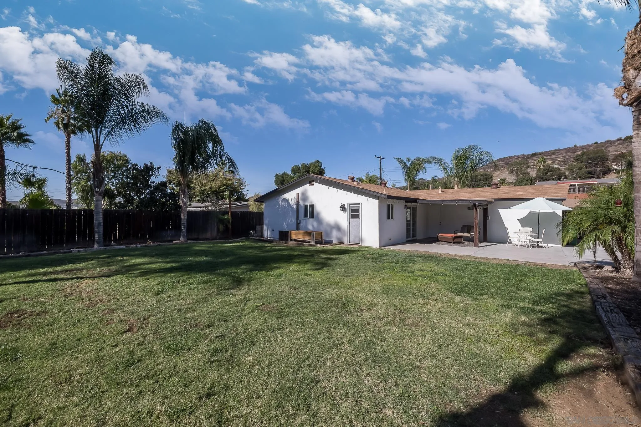 9126 Heatherdale Street Santee, CA 92071 - Photo 22 of 33 a view of a house with backyard