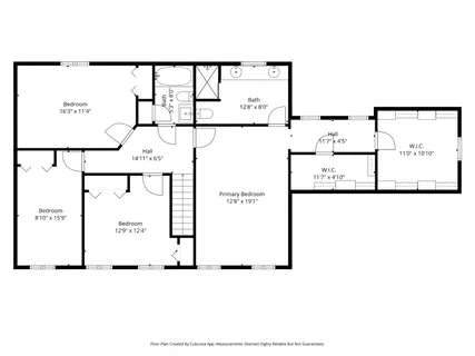 a picture of a floor plan