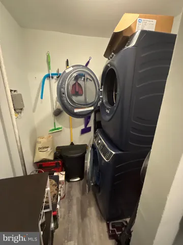 a view of storage and utility room