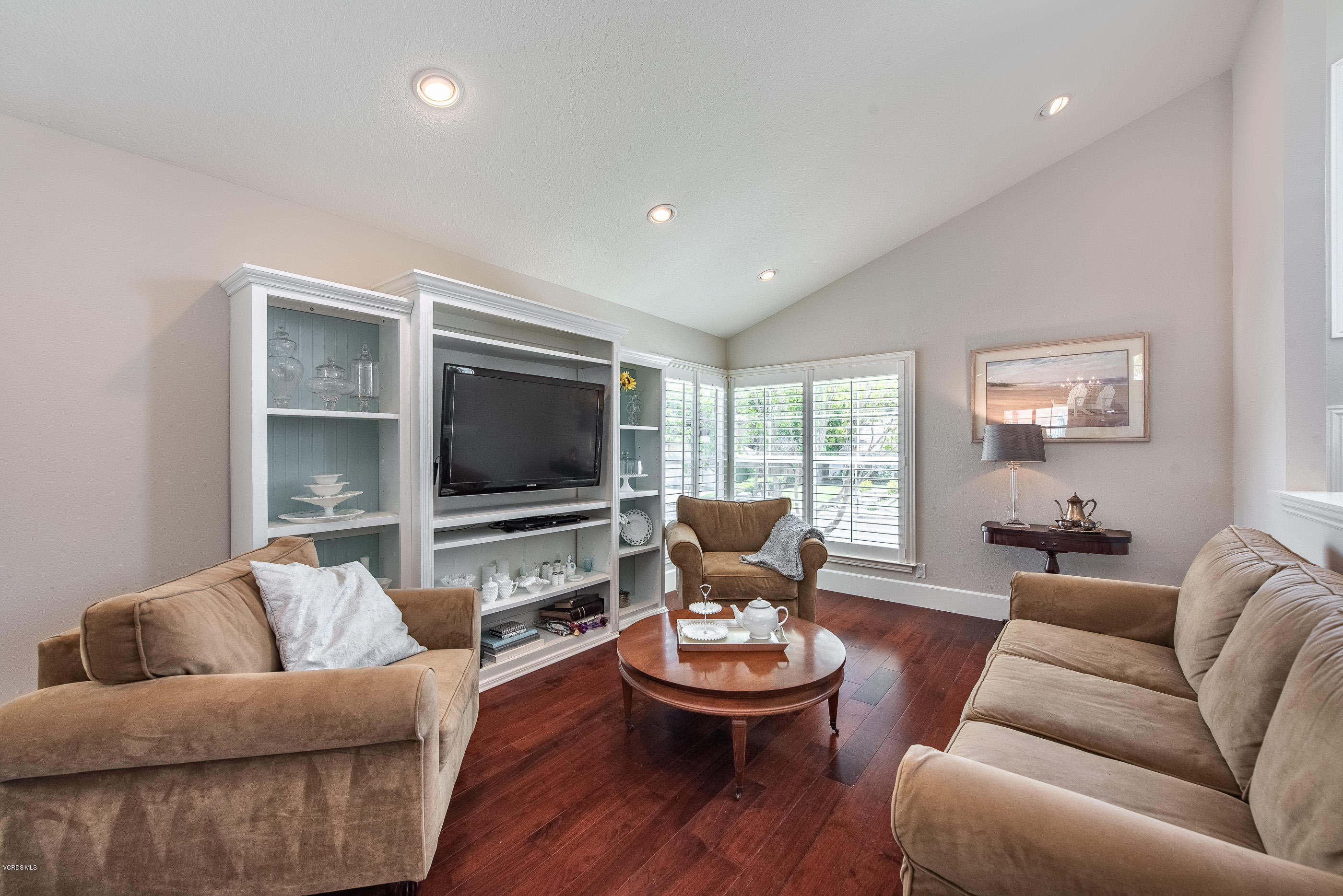 665 Azalea Street Thousand Oaks, CA 91360 - Photo 3 of 52 a living room with furniture and a flat screen tv