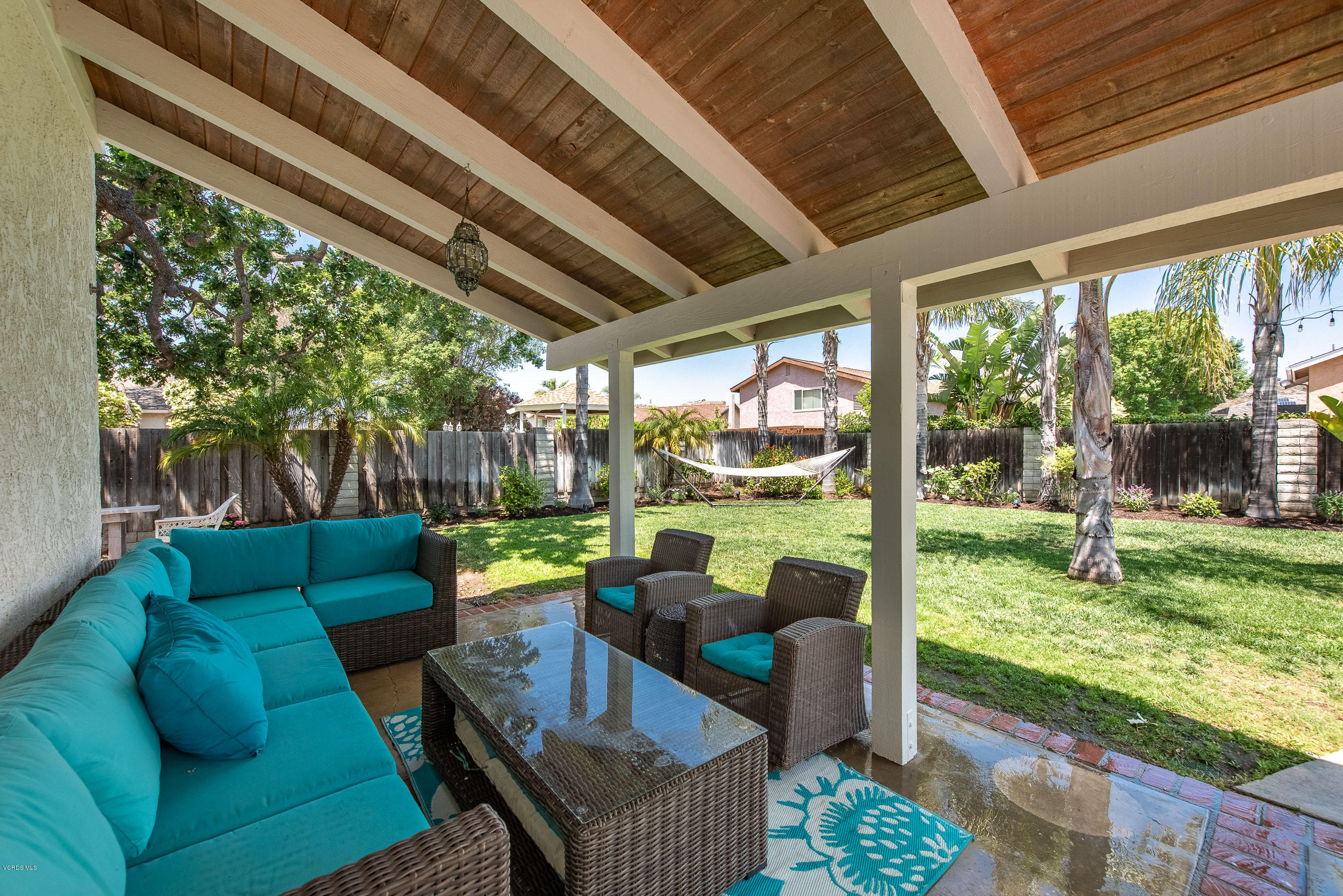 665 Azalea Street Thousand Oaks, CA 91360 - Photo 27 of 52 a outdoor living space with furniture and a garden