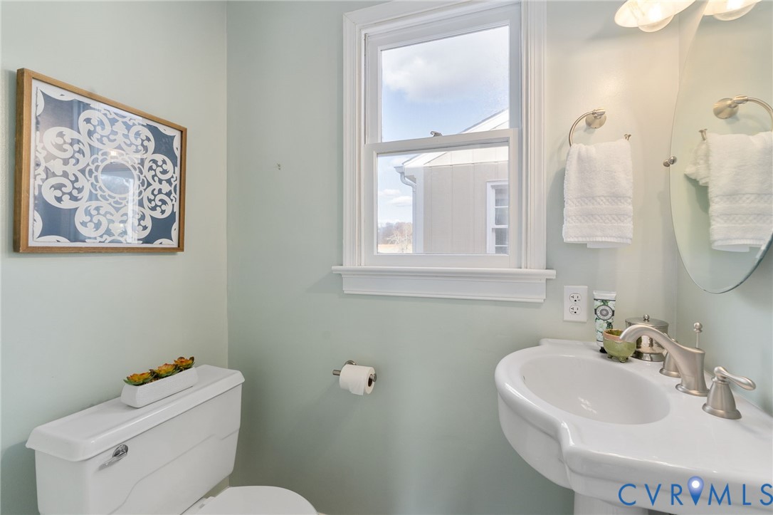 12216 Mt Hermon Road Ashland, VA 23005 - Photo 39 of 49 Bathroom with toilet and a sink