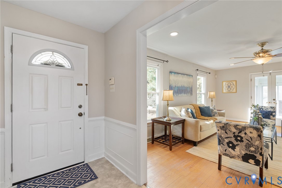 12216 Mt Hermon Road Ashland, VA 23005 - Photo 6 of 49 Entryway featuring healthy amount of natural light