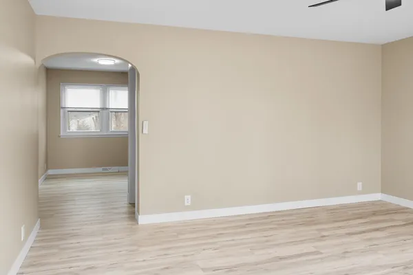 wooden floor in an empty room