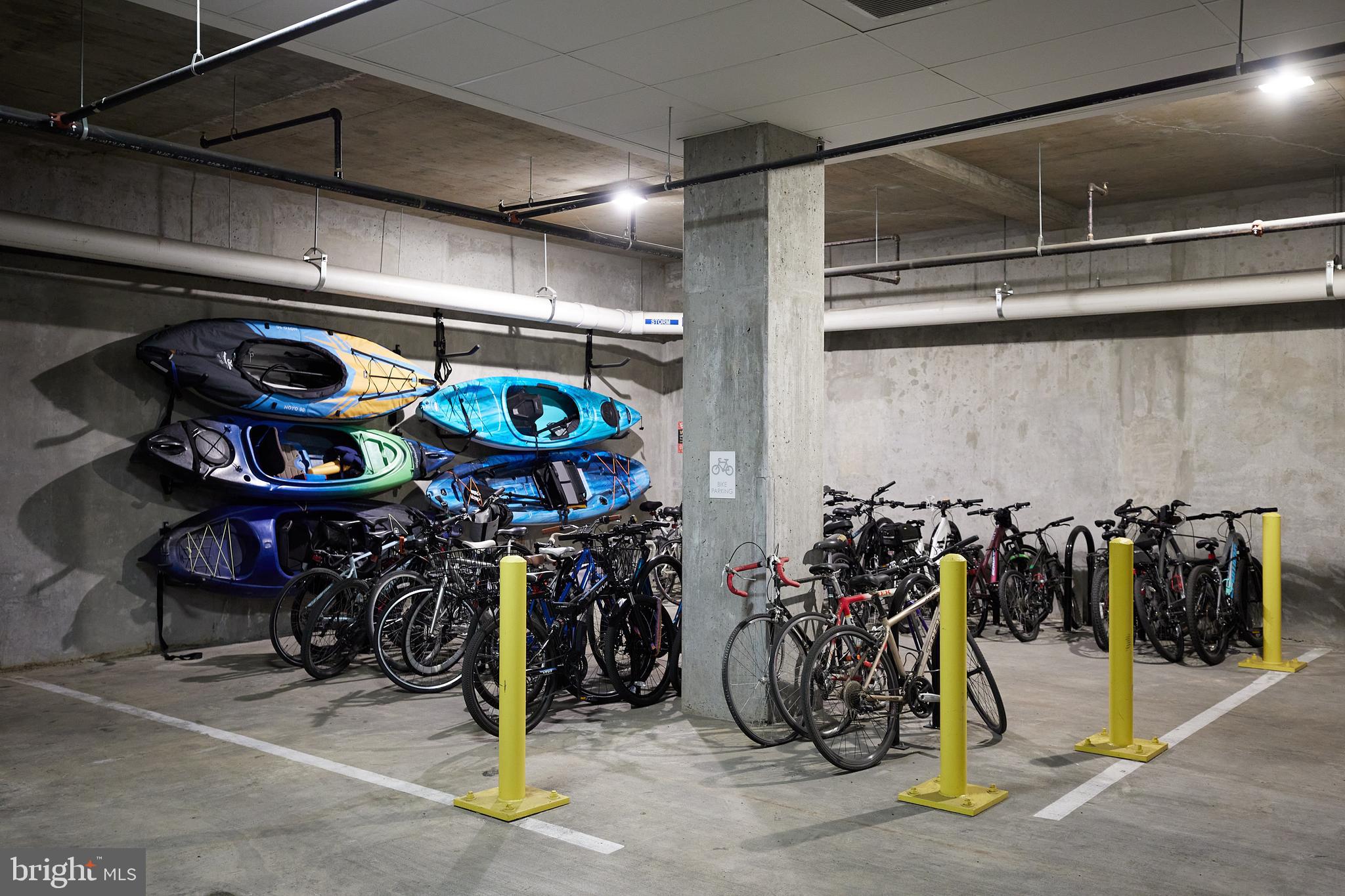 88 V Street Southwest, Unit 311 Washington, DC 20024 - Photo 31 of 32 a view of a bike storage