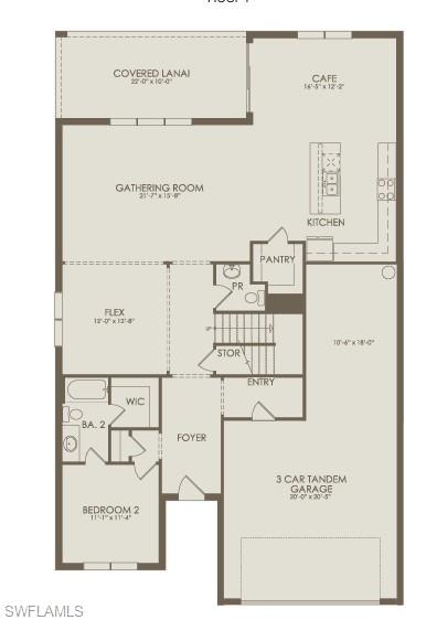 15784 Blue Rdg Way Punta Gorda, FL 33982 - Photo 2 of 50 Floor plan