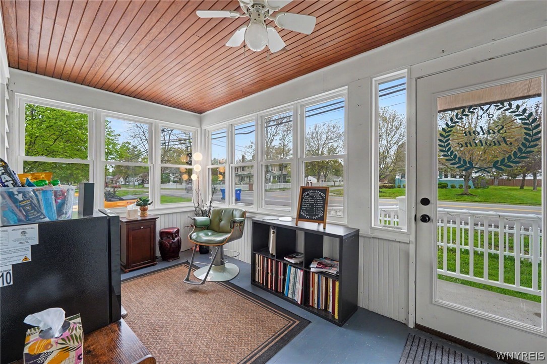 6244 Boston State Road Hamburg, NY 14075 - Photo 21 of 44 sun porch currently used as a reception area
