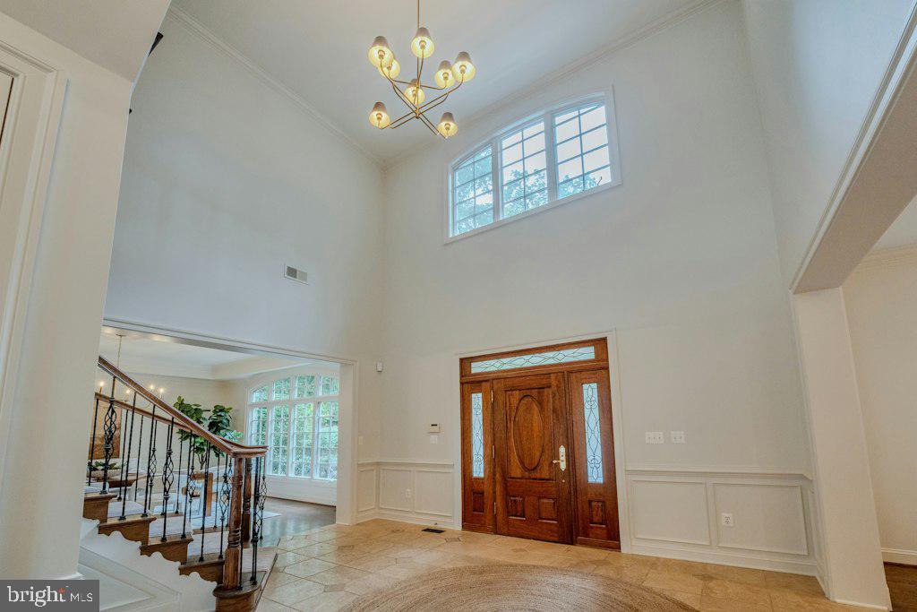 13442 Loyalty Road Leesburg, VA 20176 - Photo 3 of 76 Foyer with soaring ceiling