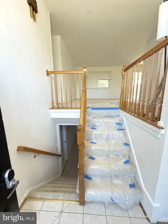 a view of entryway with a front door