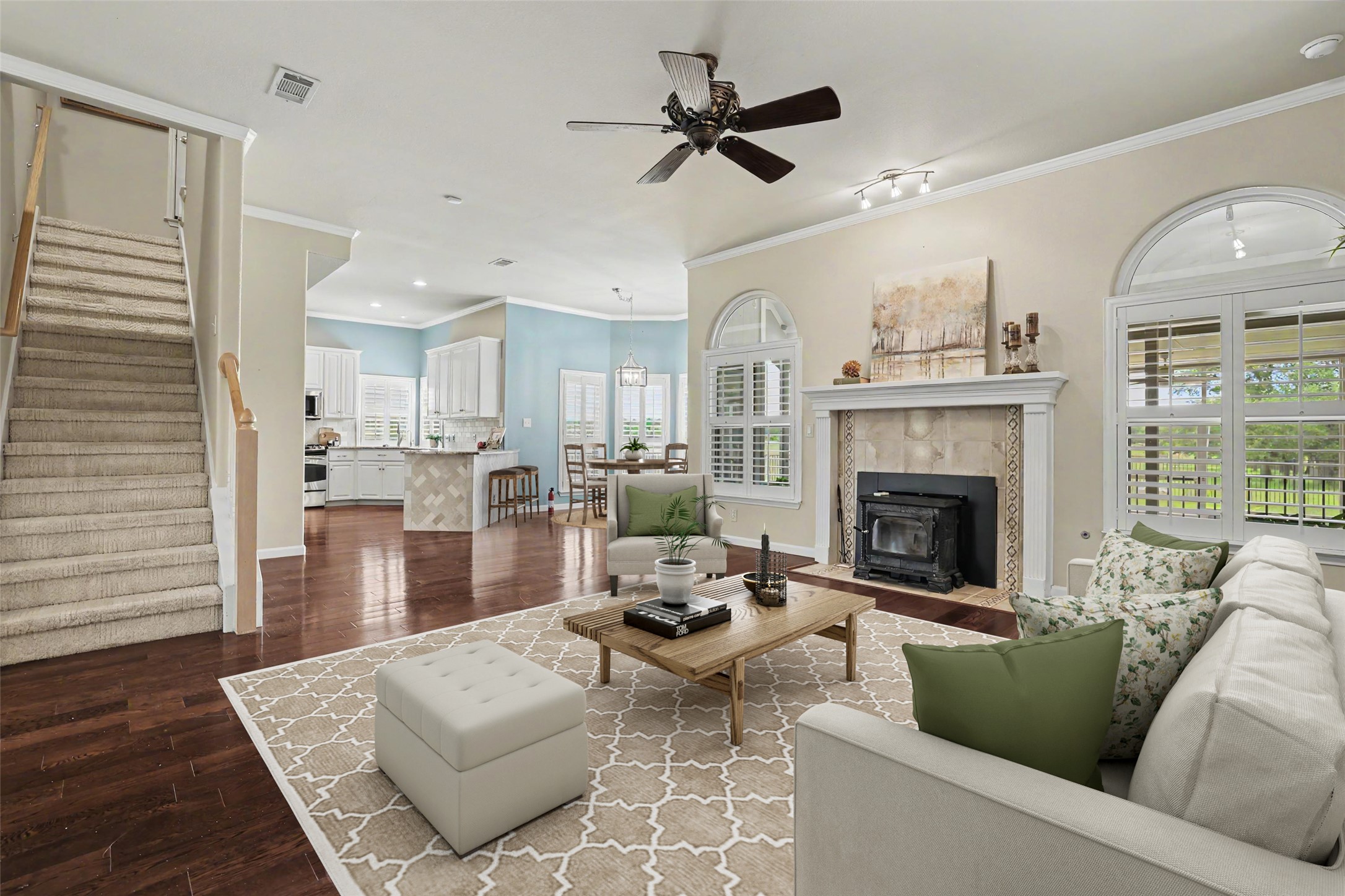 1950 County Road 245 Georgetown, TX 78633 - Photo 21 of 39 Virtually Staged Living Room