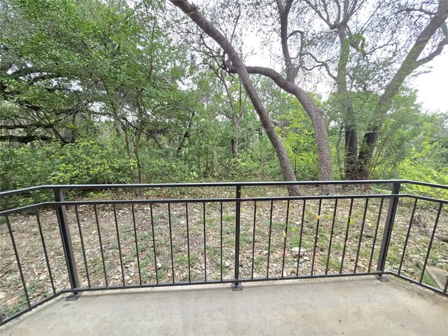 a view of balcony with outdoor space