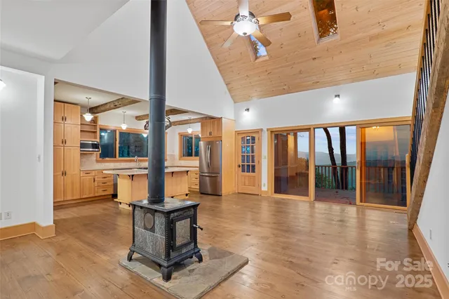 a view of front door