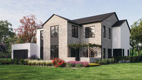 a front view of house with yard