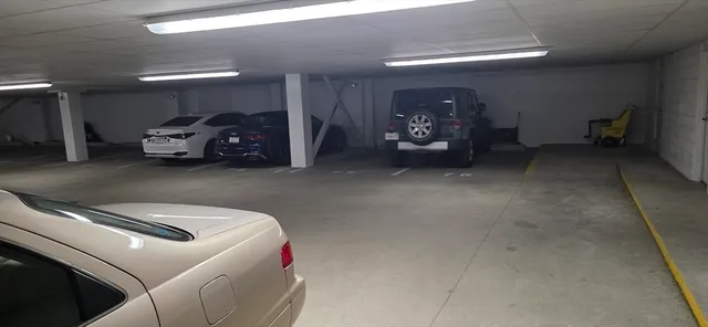 a car parked in parking area