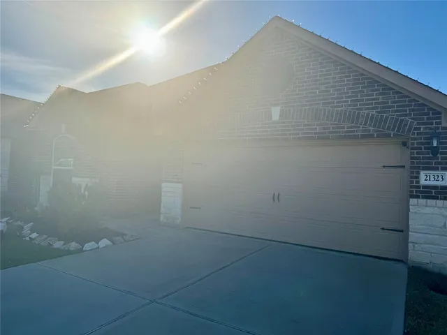 a front view of a house with porch