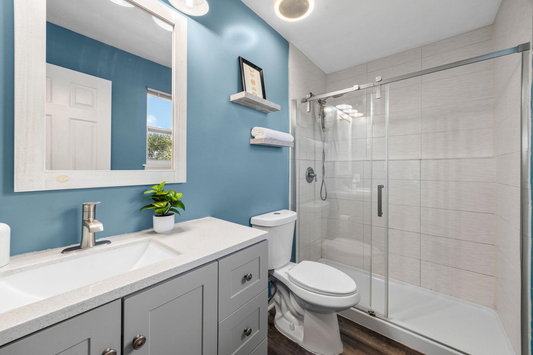 4613 Sandwood Road Sparrows Point, MD 21219 - Photo 22 of 68 Updated primary bathroom