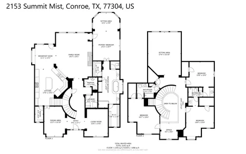 $590,000 | 2153 Summit Mist Drive, Conroe, TX 77304