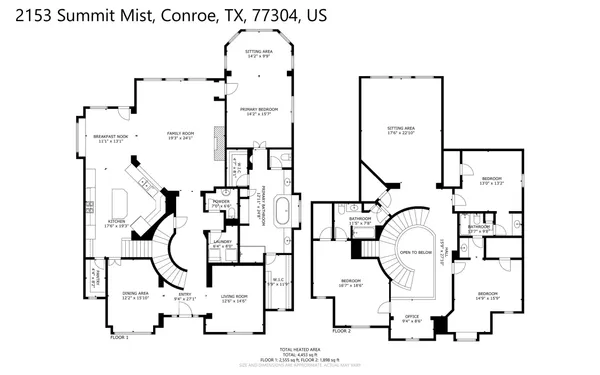 $590,000 | 2153 Summit Mist Drive, Conroe, TX 77304