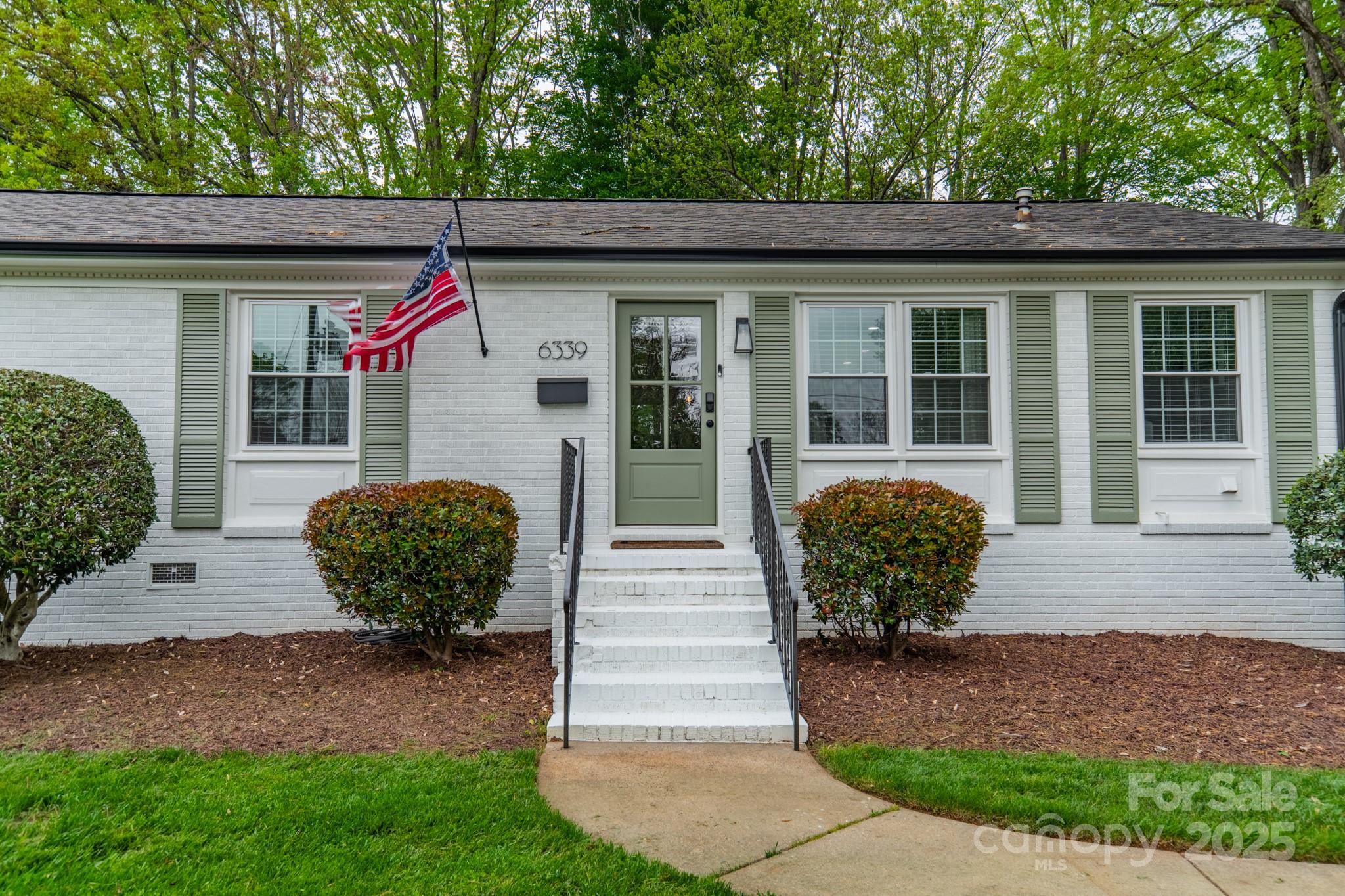 6339 Montpelier Road Charlotte, NC 28210 - Photo 2 of 35 a front view of a house