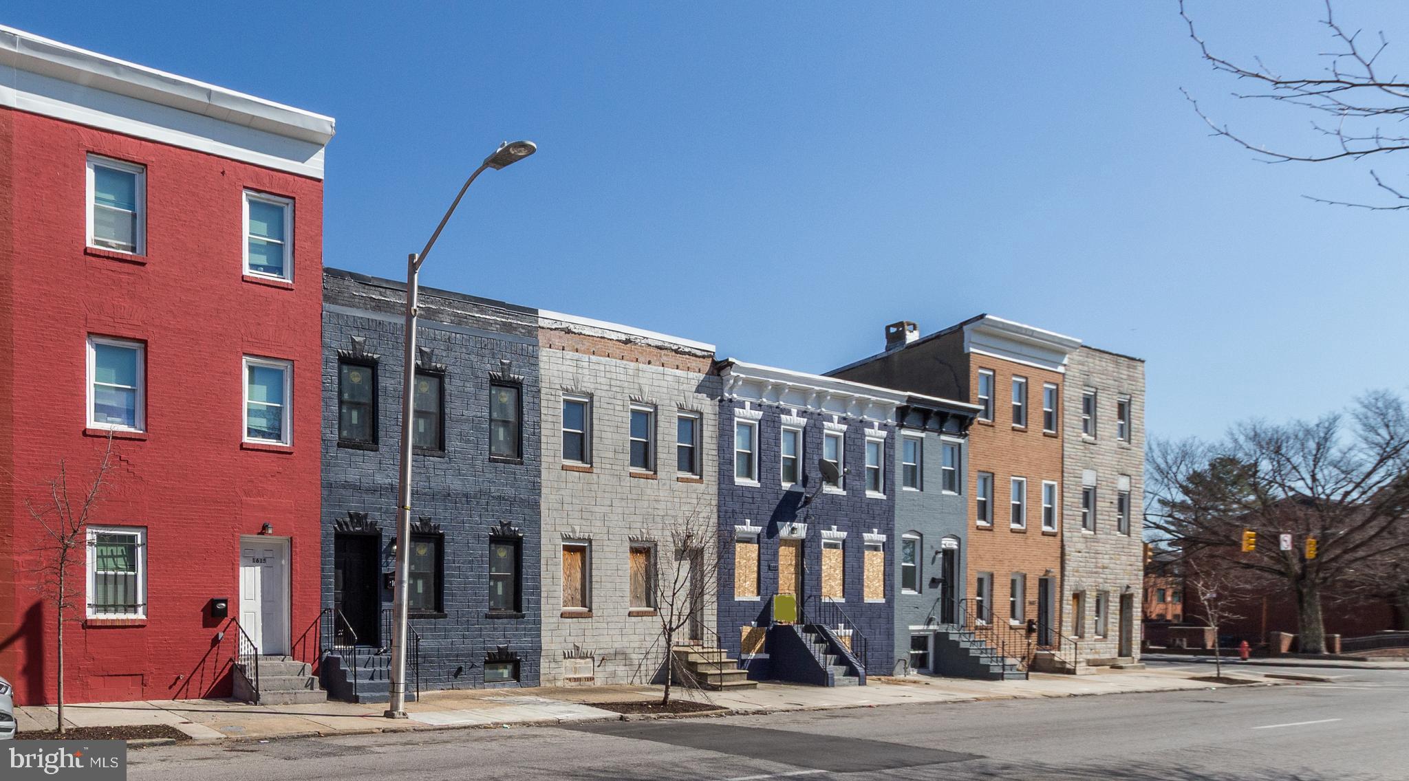 1613 Aisquith Street Baltimore, MD 21202 - Photo 45 of 46 a front view of a building with street view