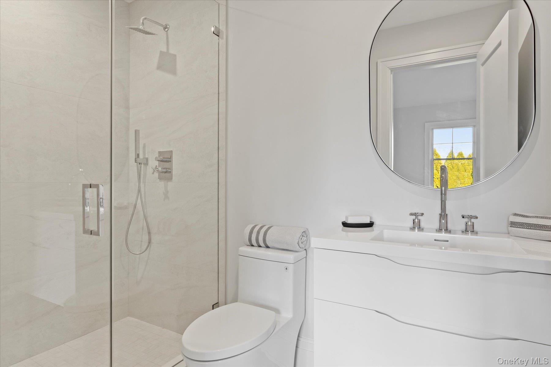 2590 Cox Neck Road Mattituck, NY 11952 - Photo 29 of 50 Refined spa like full bathroom with high caliber finishings