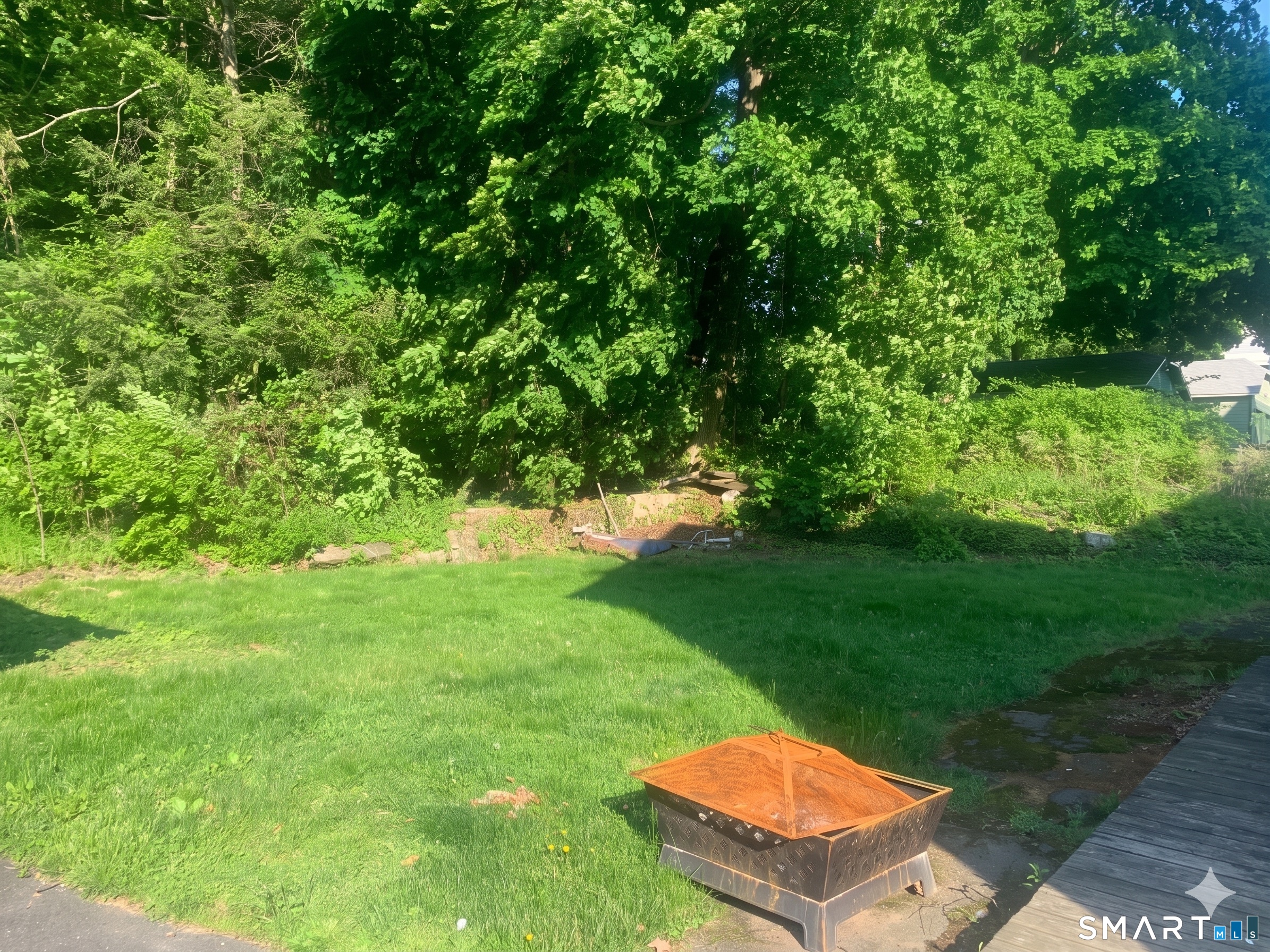 44 Bird Street Torrington, CT 06790 - Photo 5 of 17 a view of a backyard with a garden