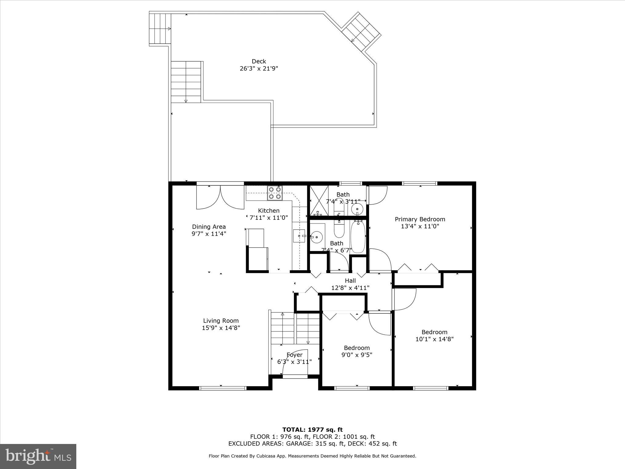 4514 Cub Run Road Chantilly, VA 20151 - Photo 14 of 15 Professional Floorplan | Main Level
