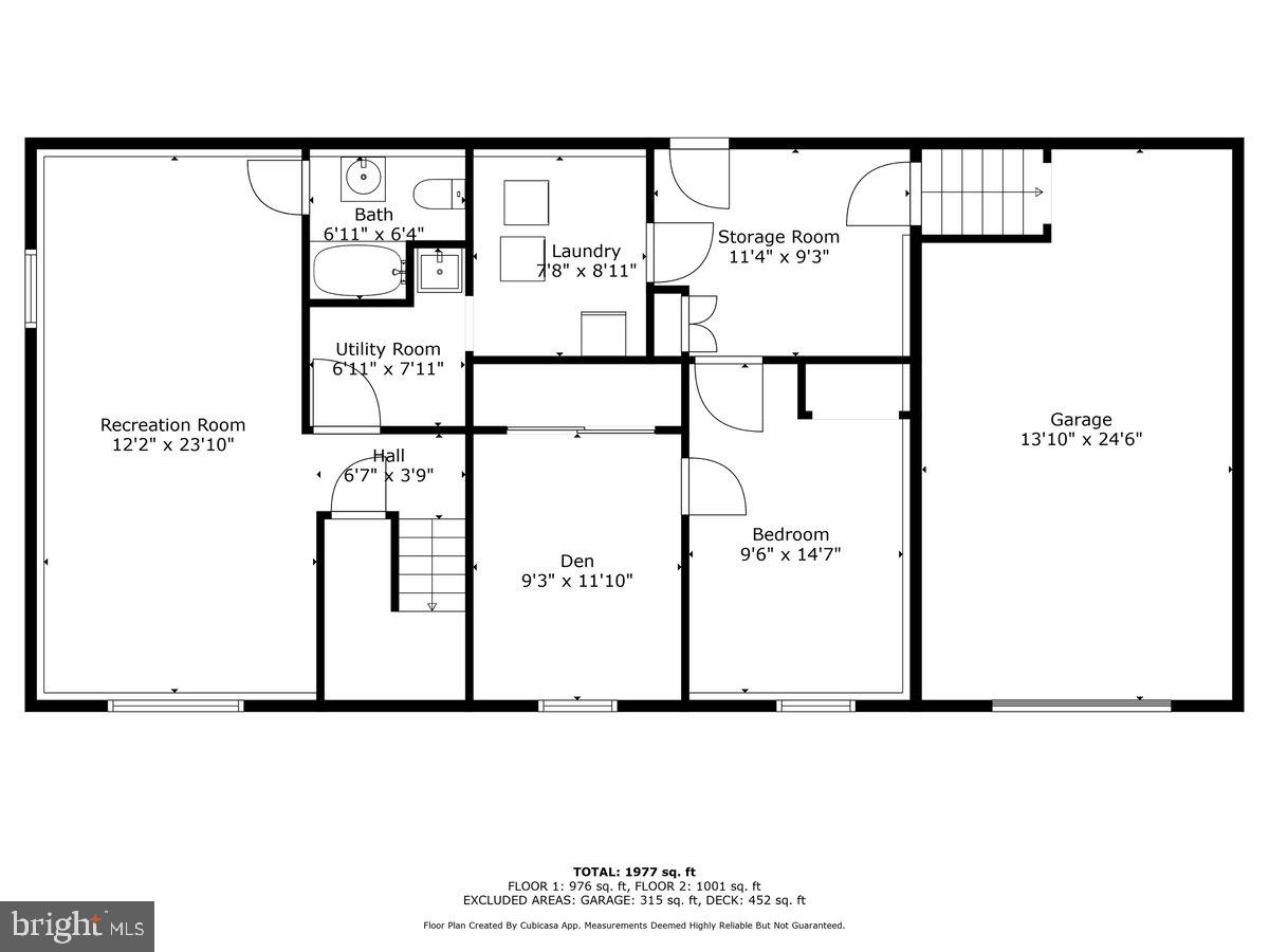 4514 Cub Run Road Chantilly, VA 20151 - Photo 15 of 15 Professional Floorplan | Lower Level