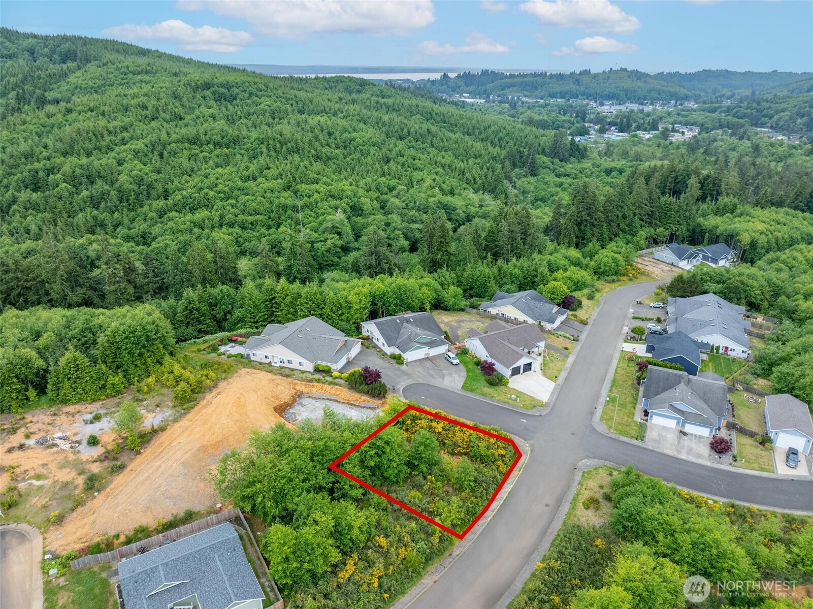 0 Sanderling Drive, Unit 1 Hoquiam, WA 98550 - Photo 13 of 15 an aerial view of residential house with outdoor space