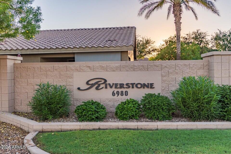 2063 South Edgewater Mesa, AZ 85209 - Photo 29 of 32 01 - Riverstone Neighborhood - Signage