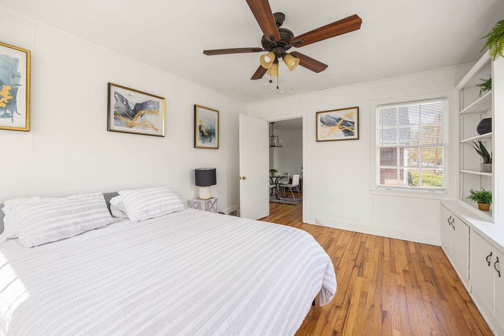 1620 Springer Street Columbus, GA 31901 - Photo 25 of 41 a bedroom with a large bed and a window