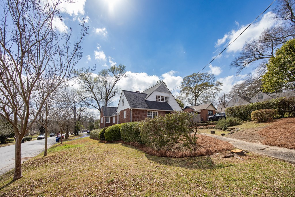 1620 Springer Street Columbus, GA 31901 - Photo 3 of 41 a view of a house with a yard covered in snow