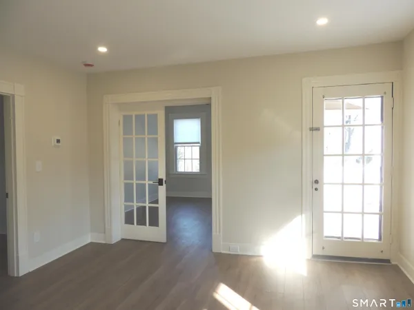 wooden floor in an empty room