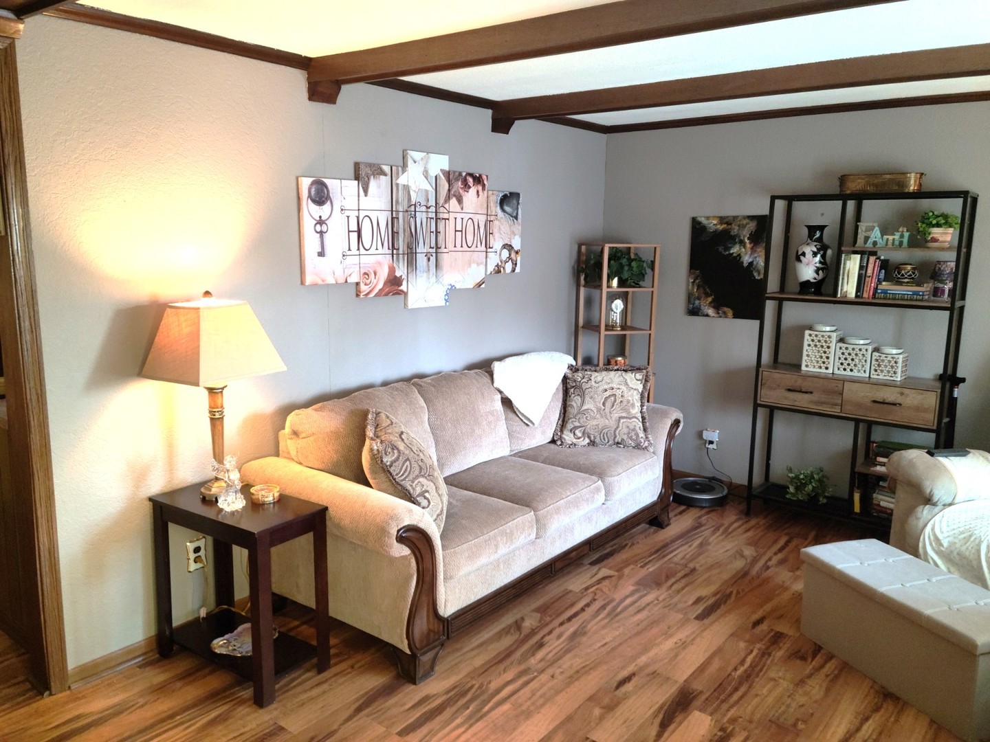 6801 South La Grange Road Hodgkins, IL 60525 - Photo 2 of 26 a living room with furniture and wooden floor