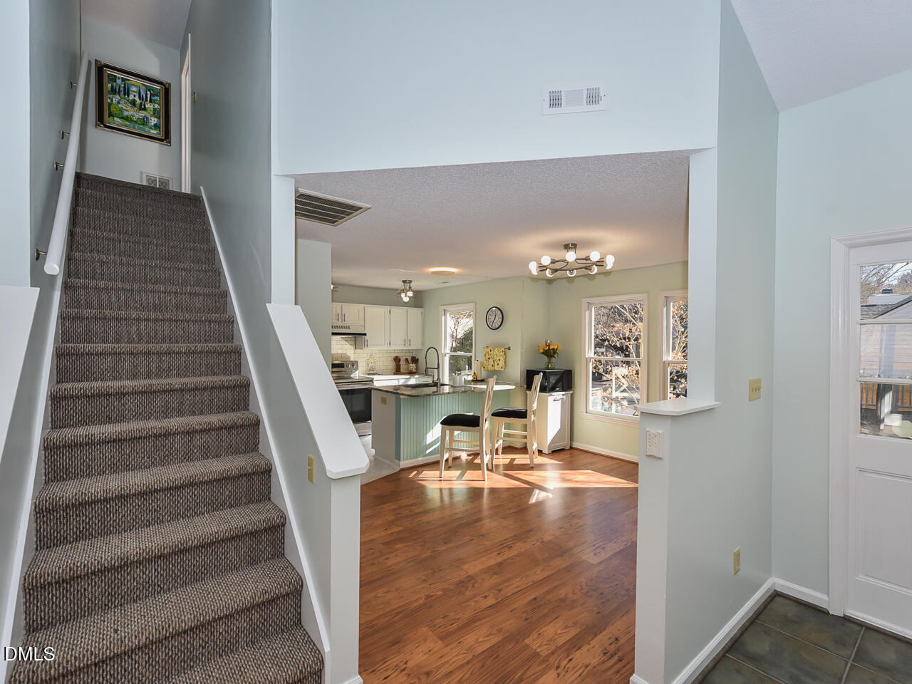 129 Weatherhill Point Carrboro, NC 27510 - Photo 12 of 38 Interior - stairs - OK