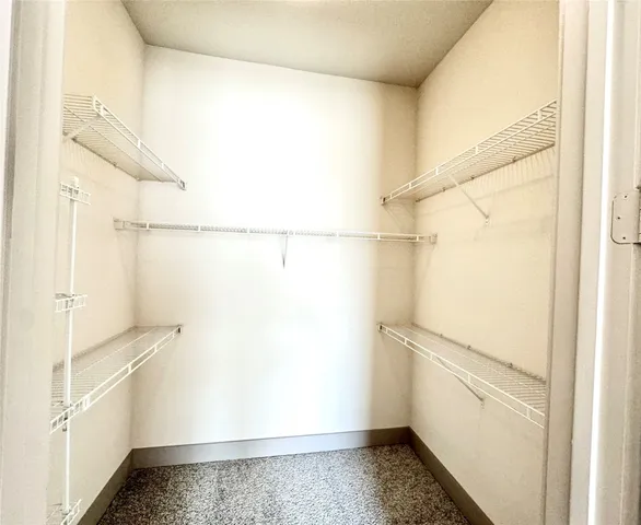 a view of walk in closet