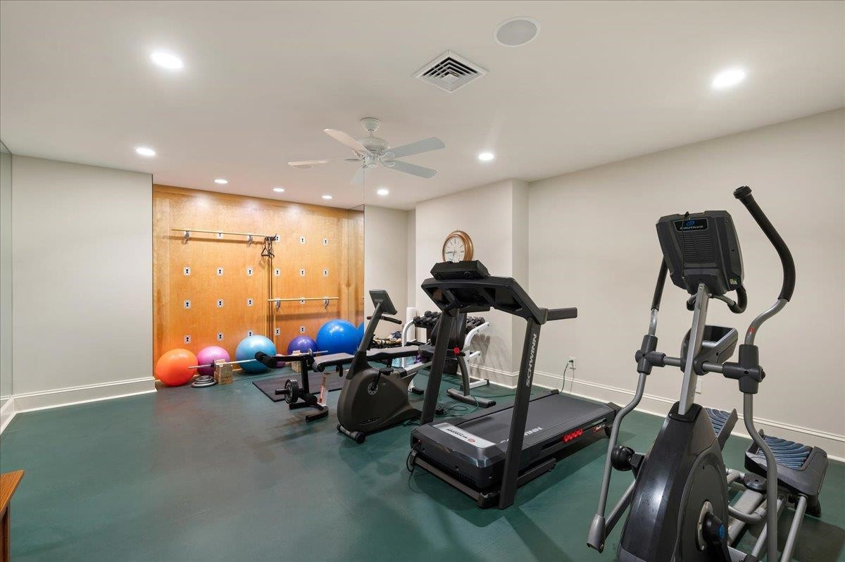 3300 Avon Road Durham, NC 27707 - Photo 43 of 67 a room with gym equipment
