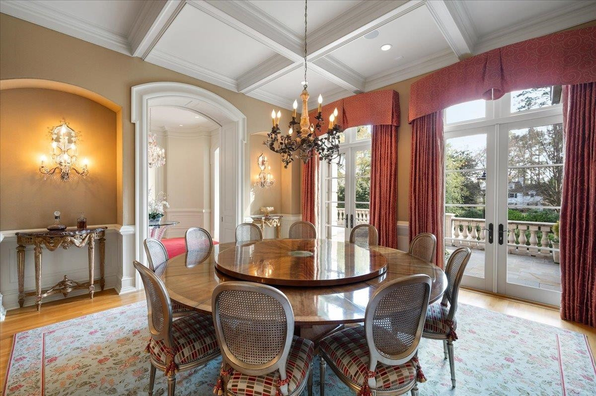 3300 Avon Road Durham, NC 27707 - Photo 7 of 67 a view of a dining room with furniture window and outside view