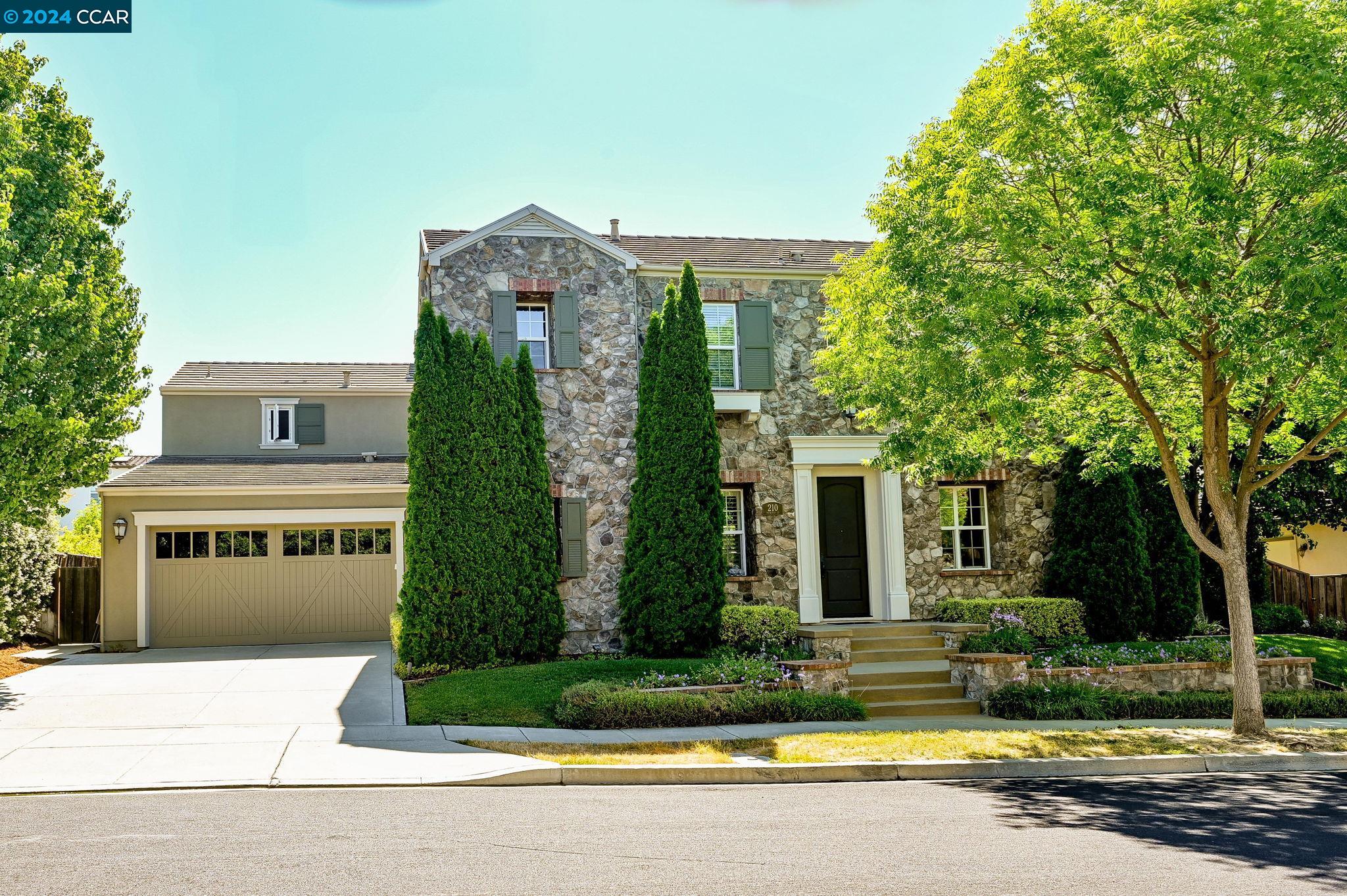 210 Snowdrop Court San Ramon, CA 94582 - Photo 1 of 1 front view of house with a yard